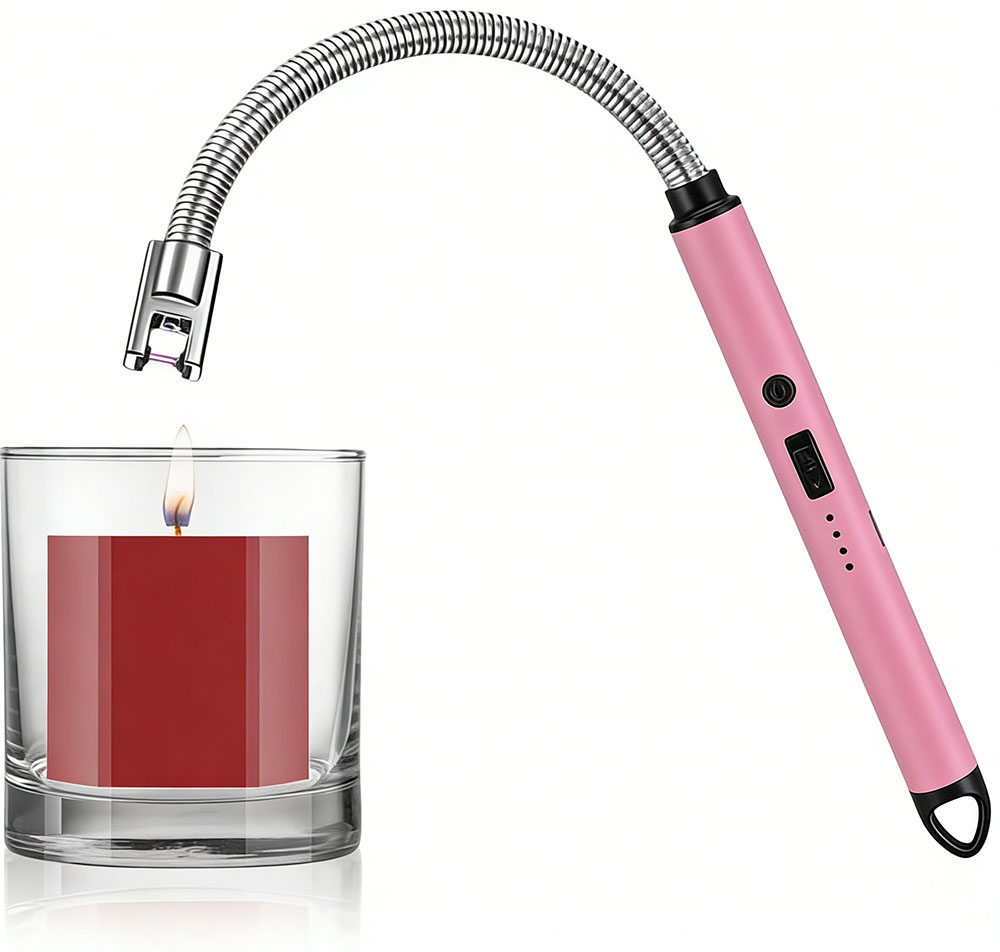 Windproof Rechargeable Flexible Neck Candle Arc Lighter Long Reach for Stove BBQ, Grill, Camping, Fireplace, Stove - Image 3