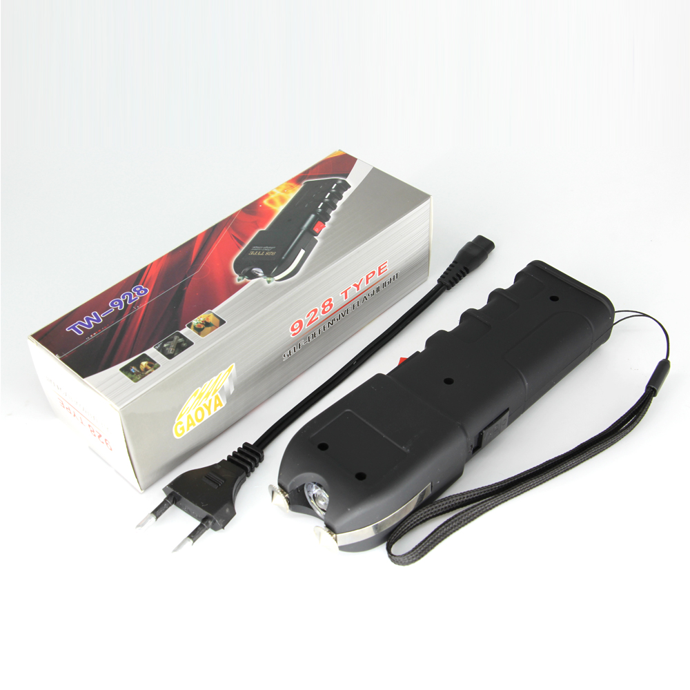 Heavy Duty Anti Grab Electric Shock Flashlight Stun Gun for Self Defense - Image 4