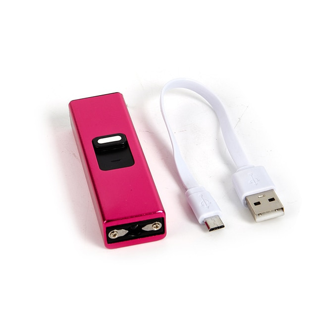 Mini Keychain Stun Gun for Women with LED Flashlight - Image 3
