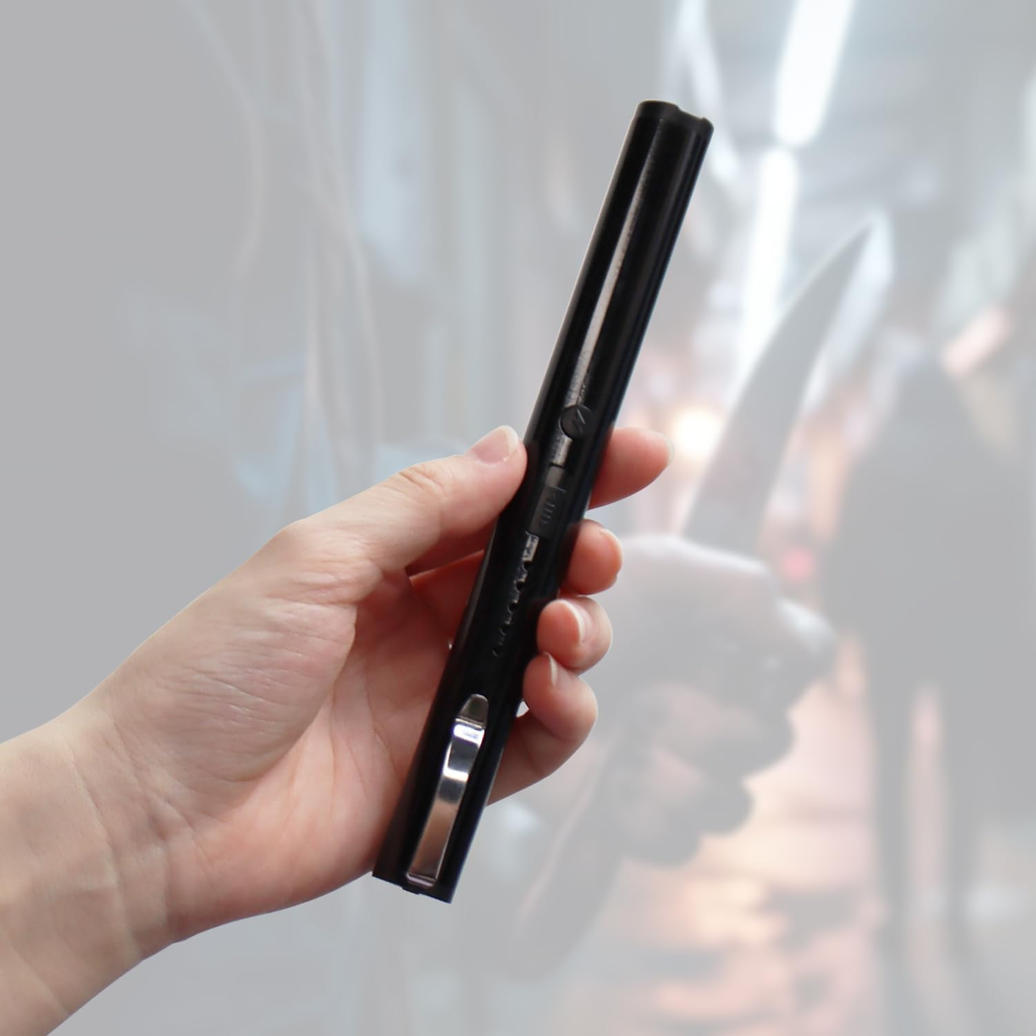 TW-1903 Pain Pen Shock USB Stun Gun Self Defense Device - Image 3