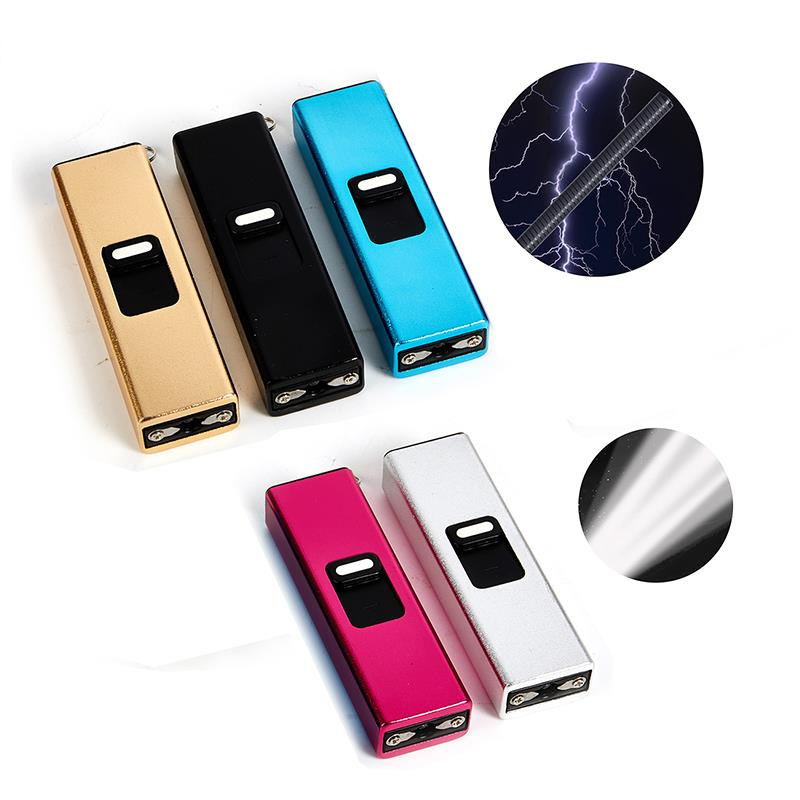 Mini Keychain Stun Gun for Women with LED Flashlight - Image 6