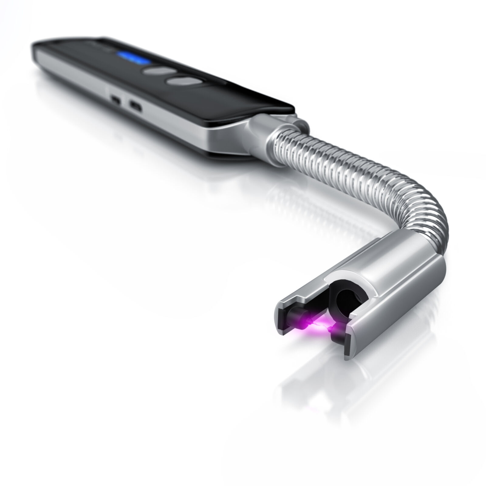 Long Flexible Neck Electric Plasma Arc Lighter with Flashlight for for Candles Fireworks - Image 6