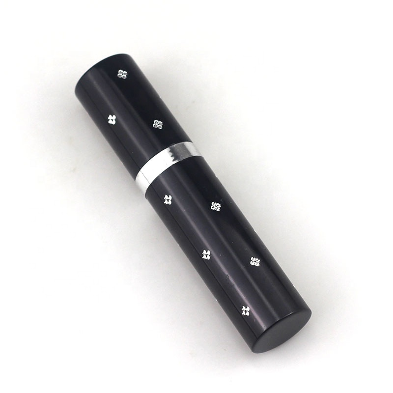 Micro Lipstick Portable Stun Gun with LED Flashlight Self-Defense Tool for Women