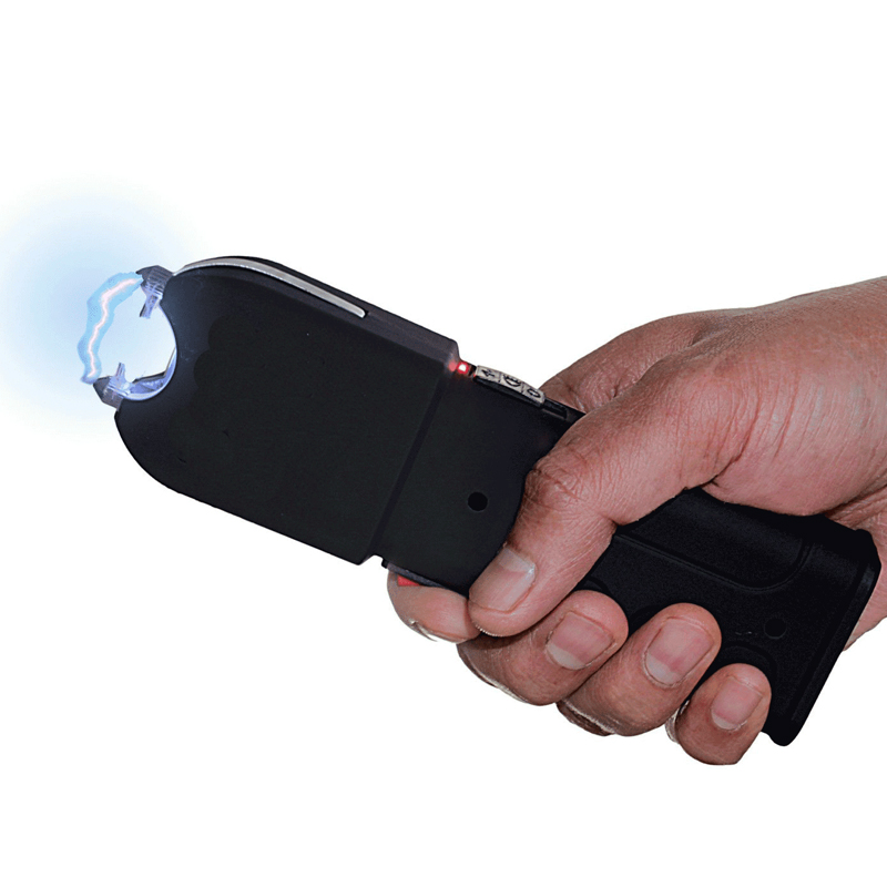 Heavy Duty Anti Grab Electric Shock Flashlight Stun Gun for Self Defense