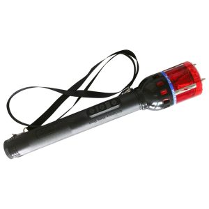 4 million Volt Rechargeable Stun Baton with LED Flashlight & Emergency Alarm