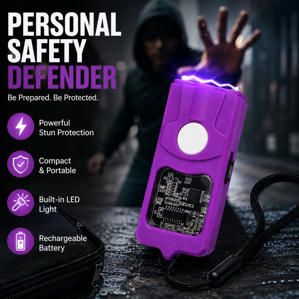 Mini stun Gun for Women self Defense Type-C Charging Method